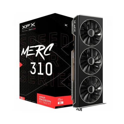 XFX grafička karta AMD Video Card RX-7900XT Speedster MERC310 20GB GDDR6 320bit 3xDP/HDMI Cene
