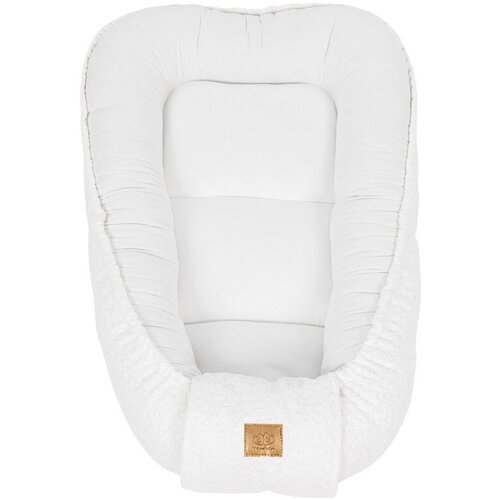 MeowBaby Bijelo gnijezdo za bebe 55x83 cm - Slike