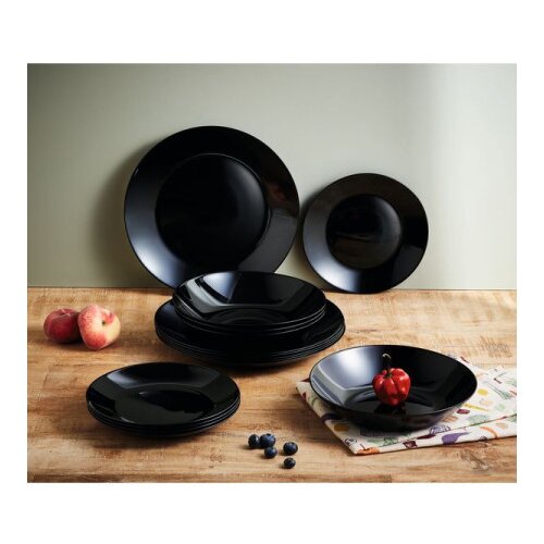 Luminarc zelie black set tanjira 18/1 ( V3894 ) Cene