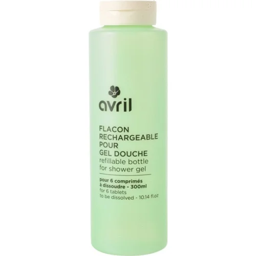 Avril Refillable Bottle for Shower Gel - Green