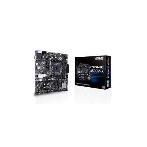 Asus MB PRIME A520M-KAMD A520;AM4;2xDDR4VGA,HDMI;RAID;micro ATX Slike