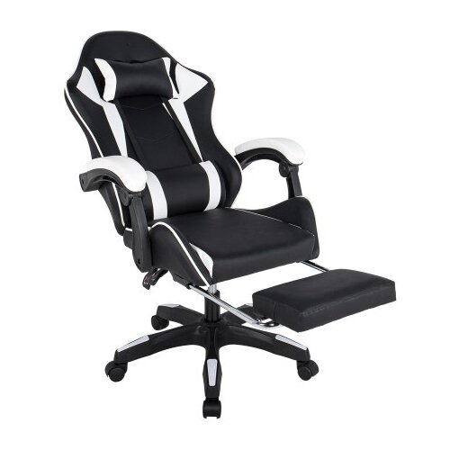 Trick gejmerska stolica storm crno bela ( 876 STORM BELA ) Slike