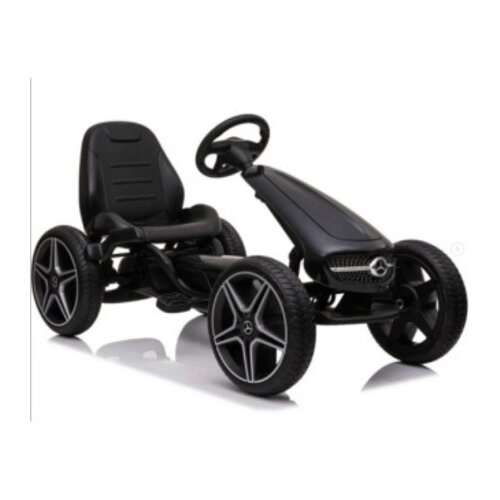 Mercedes Formula na pedale Model 953 sa mekim gumama - Crni Slike
