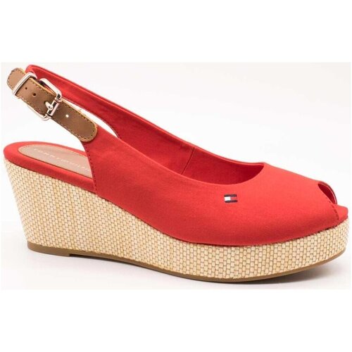 Tommy Hilfiger Sandali &amp;amp; Odprti čevlji - Rdeča Slike