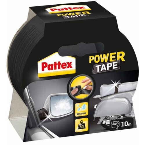 PATTEX Večnamenski lepilni trak Henkel Pattex Power Tape (10 m, črn) Slike