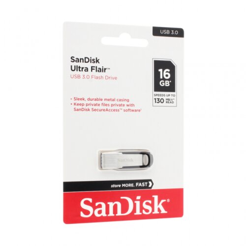 Sandisk usb flash memorija cruzer ultra flair 16GB ultra 3.0 Slike