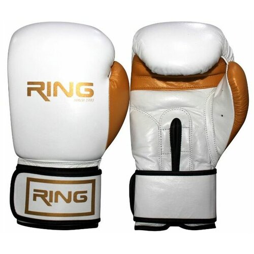 Ring rukavice 10 OZ kožne RS 3211-10 white Cene