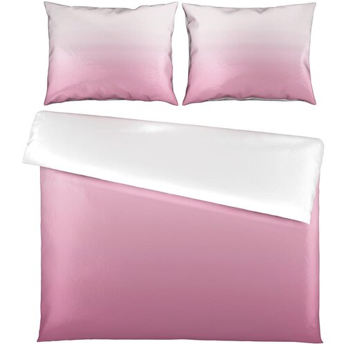 Esposa obojestranska posteljnina 200/200 cm saten sivovijolična Cene