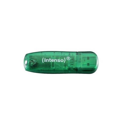 Intenso 8GB Rainbow Line USB 2.0 spominski ključek - Zelen Cene
