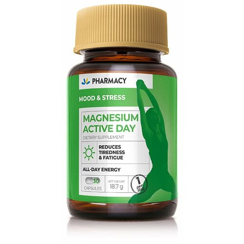 The Organic Pharmacy magnesium active day, 30 kapsula Cene