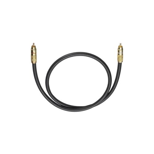 Oehlbach Cinch Audio Priključni kabel [1x Muški cinch konektor - 1x Muški cinch konektor] 1 m Antracitna boja pozlaćeni kontakti Cijene
