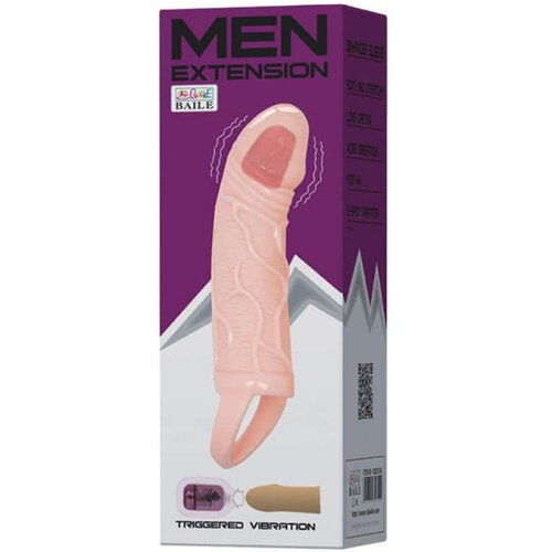  Penis Extended Sleeve Flesh BI 26210A Cene