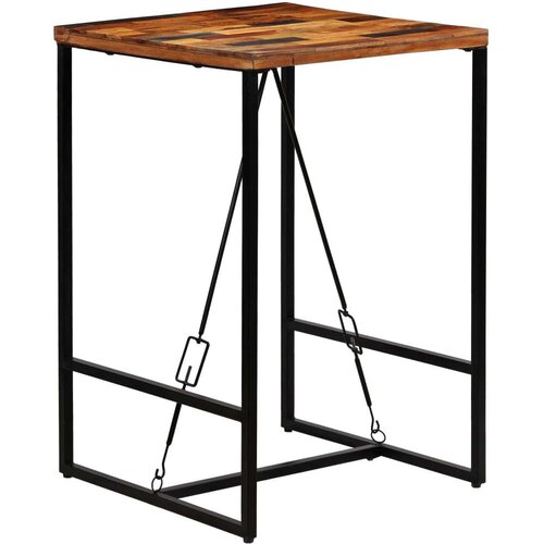 Barska barski stol od masivnog obnovljenog drva 70 x 70 x 106 cm Cijene