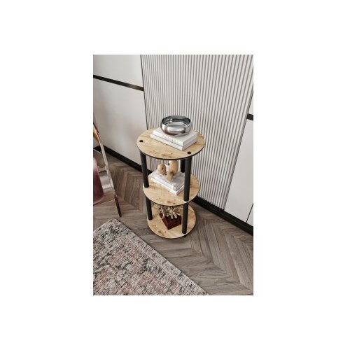 Hanah home polica za knjige, 34x72x34 cm, boje hrasta Slike