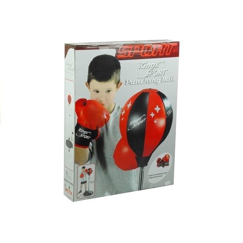 Lean Toys Velik komplet za boks + stojalo Slike