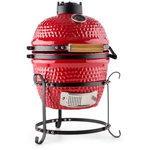 Klarstein PRINCESIZE, RDEČA, KERAMIČNI KAMADO GRIL, 11", DIMLJENJE, BARBECUE, POČASNO PEČENJE Cene