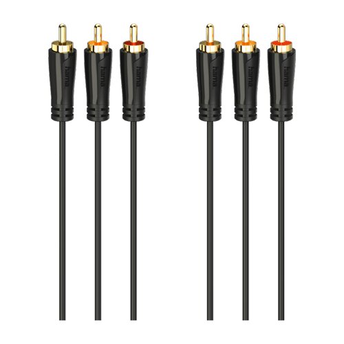 Hama Cinch AV priključni kabel [3x muški cinch konektor - 3x muški cinch konektor] 1.5 m crna Cijene