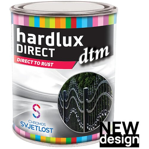 CHROMOS SVJETLOST Boja za metal Hardlux DTM antracit, 0,2 l Cijene
