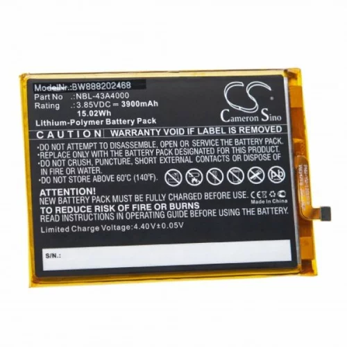 VHBW Baterija za TP-Link Neffos X20 / X20 Pro, 3900 mAh