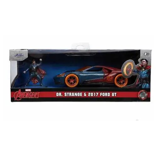 Jada Toys Marvel: Figurica Doctorja Strangea in model avtomobila 2017 Ford GT 1/32 - Simba Toys Cene