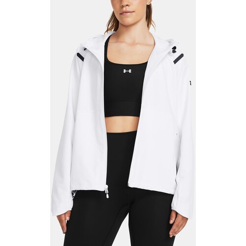 Under Armour Unstoppable Hooded Jacket-WHT - Women Slike
