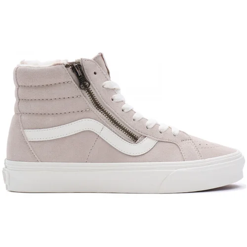 Vans Sk8-hi reissue side zip cozy hugk Bež