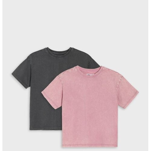 Sinsay Pamučne oversize majice 2 pack Cijene