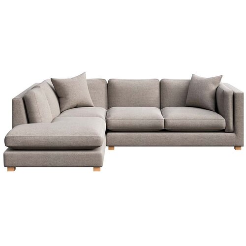 Ame Yens Svijetlo siva kutna garnitura (s lijevim kutom) Pomo &amp;ndash; Slike