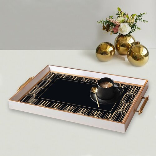 Aberto Design Poslužavnik TPB9913 50 x 29 x 3.5 cm, Šareni Cene