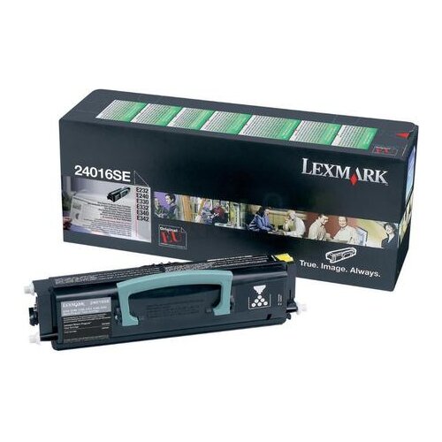 Lexmark toner 24016SE (črna), original Slike