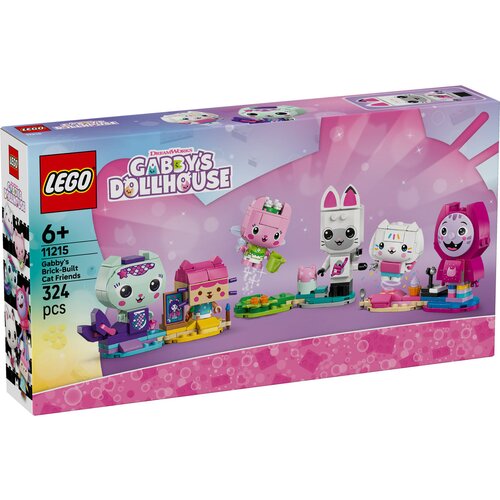 Lego Gabby&amp;#039;s dollhouse - Gabini mačji prijatelji od kocaka (11215) Slike
