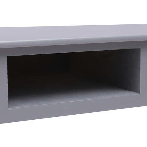 Pisaći stol sivi 110 x 45 x 76 cm drveni Slike