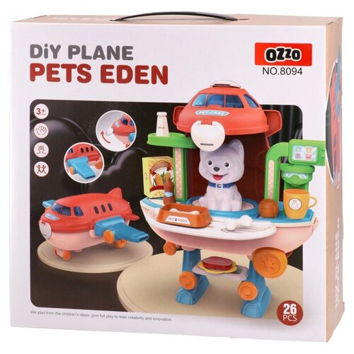  Bowa igračka set sa ljubimcem avion Cene