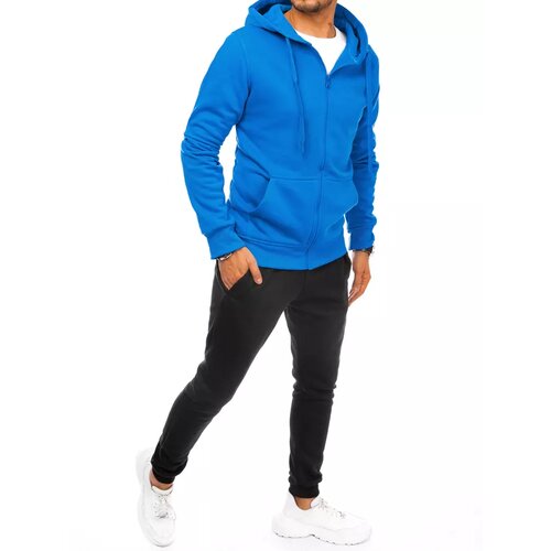 DStreet Men's tracksuit blue and black AX0655 Cene