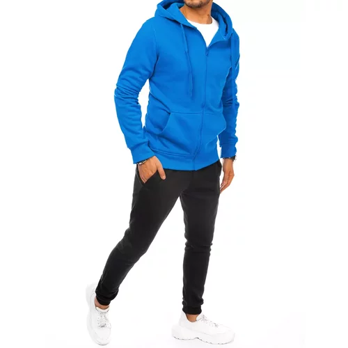 DStreet Men's tracksuit blue and black AX0655