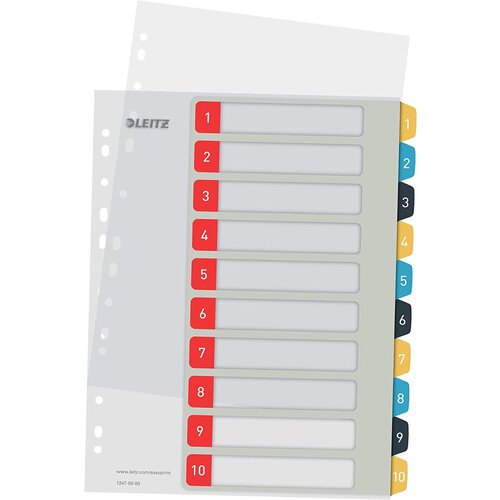  Pregradni karton a4 pp 1-10 printable barvni leitz cosy 12470000 LEITZ COSY-WOW Cene