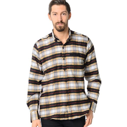 Dewberry G565 SHIRT-PLAIN BLACK Slike