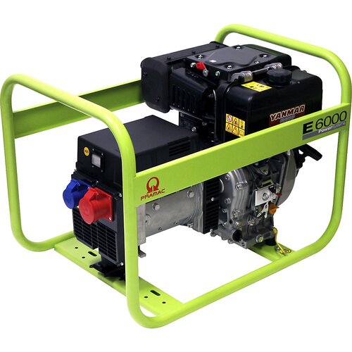 Pramac Agregat serije E, dizelski, 400/230V, E 6000 - dizel, 230 / 400 V, 3,2 / 4,5 kW Cene