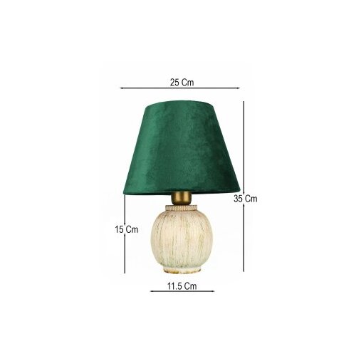 Opviq BK065 green table lamp Slike