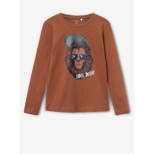 name it Brown boys' t-shirt Ricko - Boys Cijene