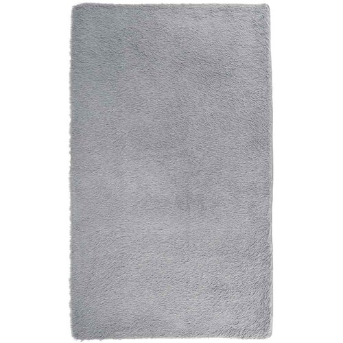 vidaXL Visoka ko&scaron;ata preproga NAVARRA srebrno siva 80x150 cm poliester, (22012885) Cene