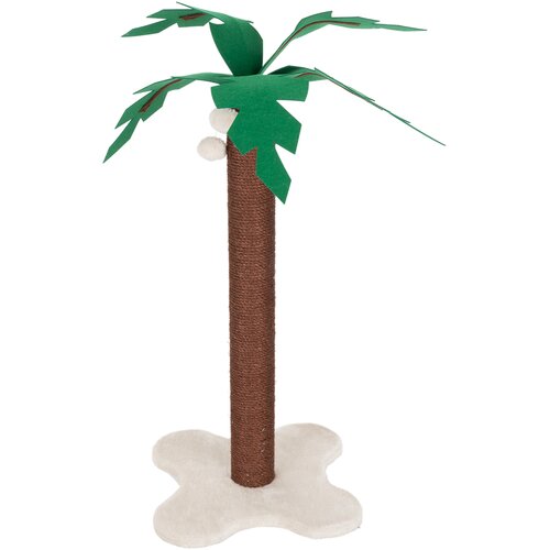 zooplus Praskalnik Coco Palm - rjav / krem Cene