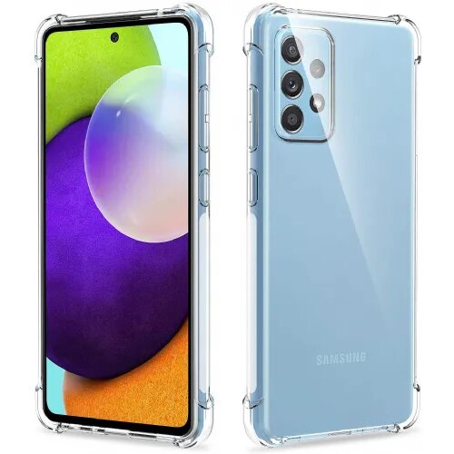 Onasi silikonski ovitek antishock za samsung galaxy A13 5G A136 - prozoren Slike