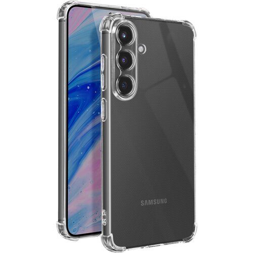 AVIZAR Ohišje za Samsung Galaxy S25 Odporno na udarce Fleksibilno ojačani vogali, Prozorno, (5000011116) Cene