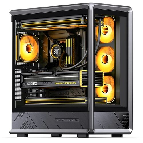 Jonsbo D401 Tower Black Slike