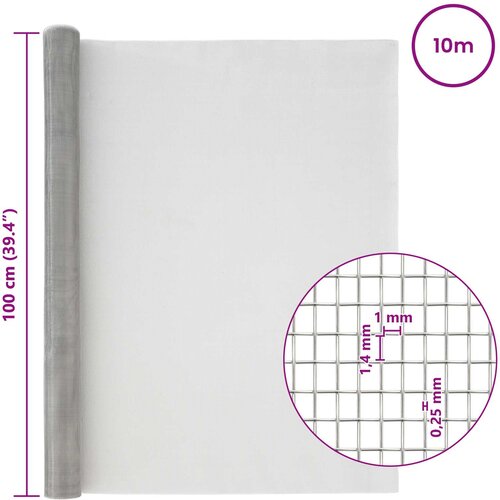  tkanina 100 x 1000 cm 18 mesh Nehrđajući čelik 304 Slike