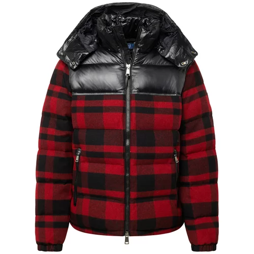 Polo Ralph Lauren Zimska jakna 'FLINT' crvena / crna