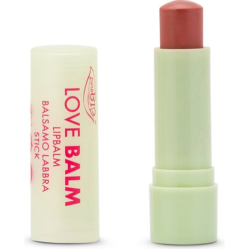 PuroBIO cosmetics LOVE BALM Lip Balm Stick - 01 mauve Slike