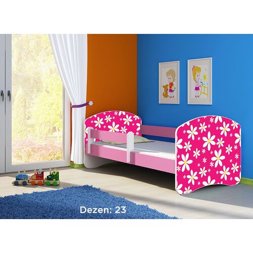 ACMA dečiji krevet ii 160x80 + dušek 6 cm PINK23 Slike