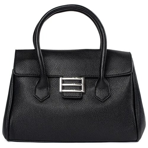 Shelvt Black shoulder bag with strap Slike